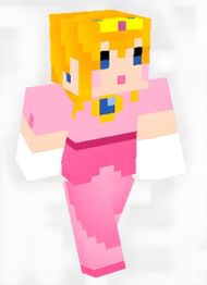 The Princess Peach Skin (Image via SkinsMC)